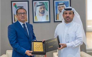 Director General of the Department receives the Consul General of the Republic of Kazakhstan