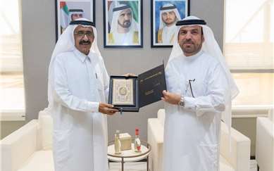 Director General of the Department receives the donor Abdullah Abdul Rahim Mohammed kateit