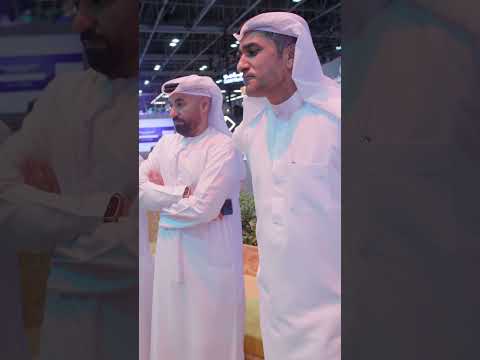 جانب من مشاركة دائرة الشؤون الإسلامية والعمل الخيري في معرض جيتكس - اليوم الثالث