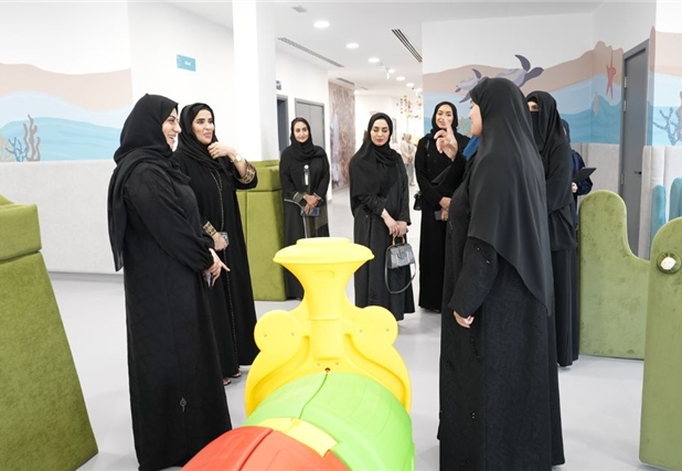 Al-Fereej Nursery Welcomes a Delegation from the D...