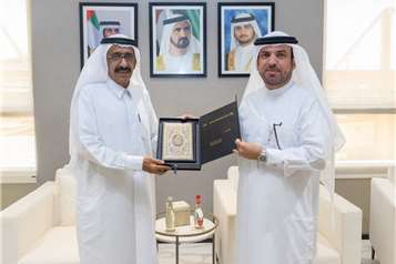 Director General of the Department receives the donor Abdullah Abdul Rahim Mohammed kateit