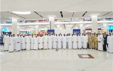 Dubai Government Official Hajj Mission for 1445 AH leaves to the Holy Lands