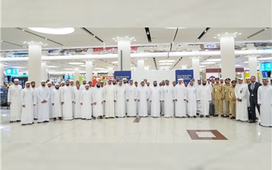 Dubai Government Official Hajj Mission for 1445 AH leaves to the Holy Lands