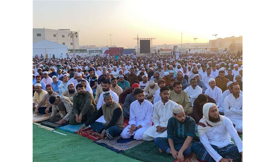 Dubai Islamic in cooperation with Dubai residence organizes large labor celebrations on the occasion of Eid al-Adha