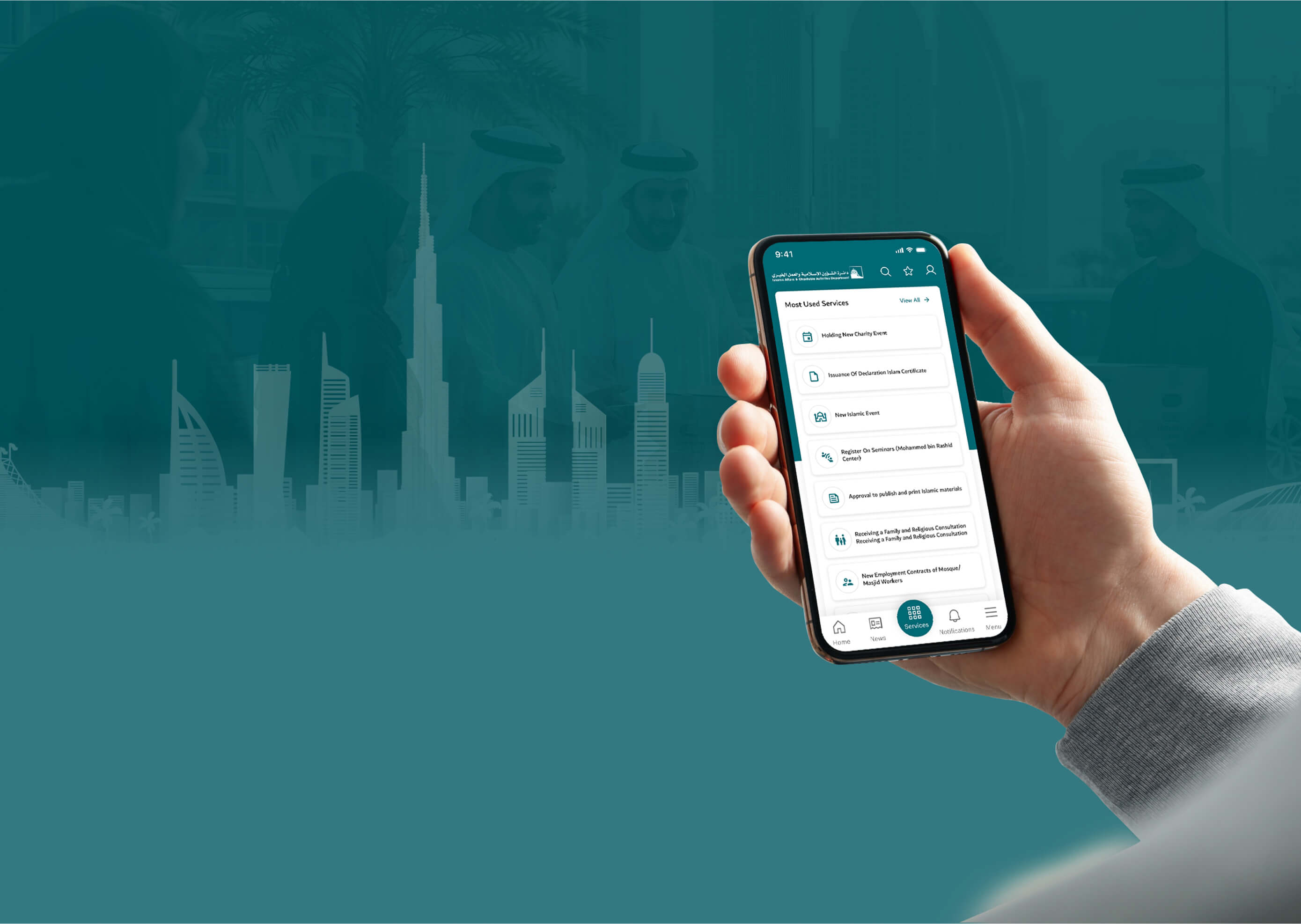   Apply for our community-focused Islamic and charitable services                                   