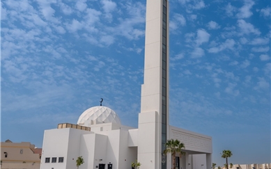 IACAD inaugurates Ibrahim Ali Al-Qarqawi Mosque in the Mirdif area.