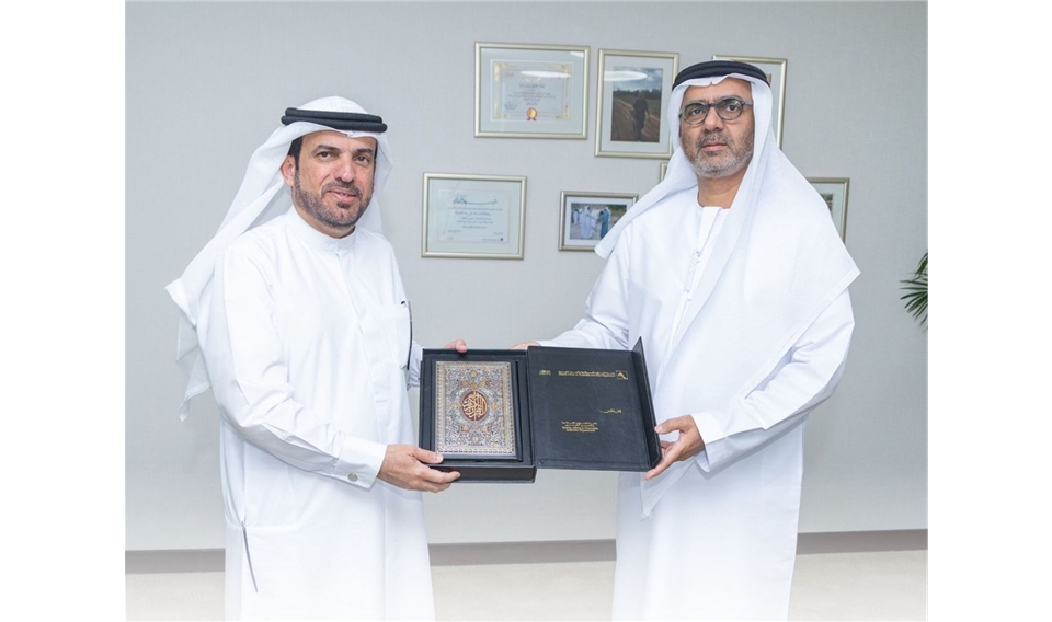 Director General of the department visits the donor Hamad Ali Saif Ahmed Lootah